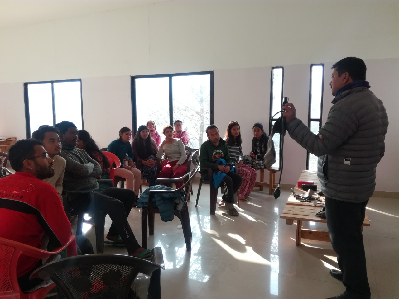 Health Care Training Program Acupuncture Nepal